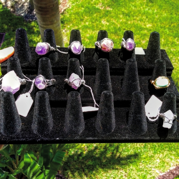 CUSTOM✨ RAW AMETHYST RINGS - Picture 6 of 8